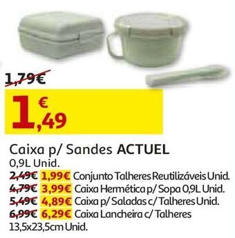 Auchan Conjunto talheres actuel promoção