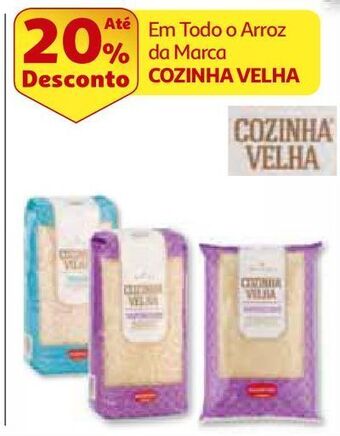 Auchan Arroz vaporizado cozinha velha promoção
