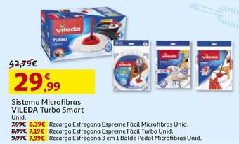 Auchan Recarga esfregona vileda promoção