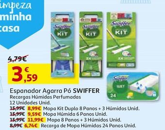 Auchan Recarga de mopa swiffer promoção