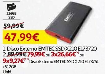 Disco externo emtec