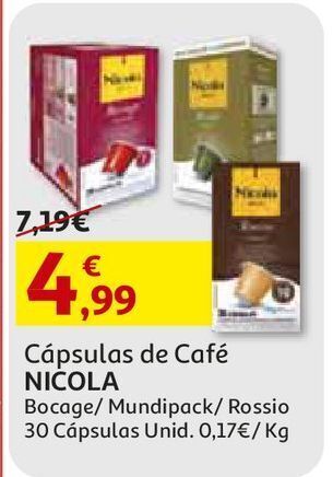 Auchan Cápsulas rossio nicola promoção