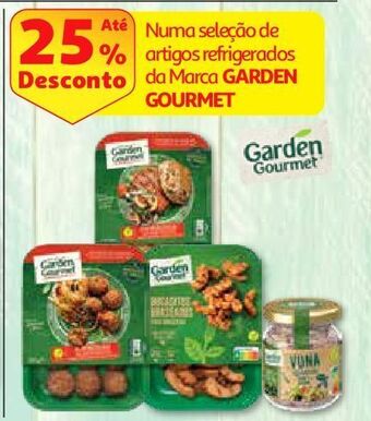 Auchan Refeição garden gourmet promoção