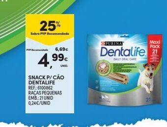 Ração para cães dentallife