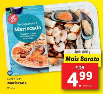 Lidl Marisco ocean sea promoção
