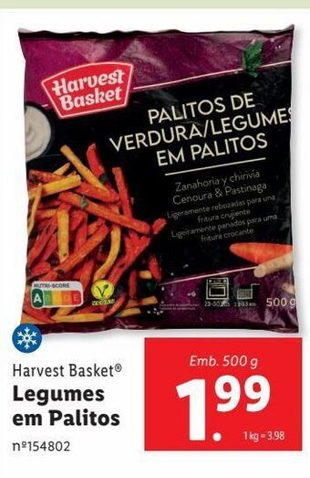 Lidl Legumes promoção