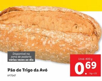 Lidl Pão promoção
