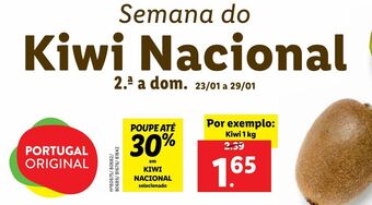 Lidl Kiwi promoção