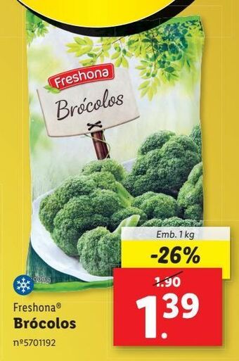 Lidl Brócolis promoção