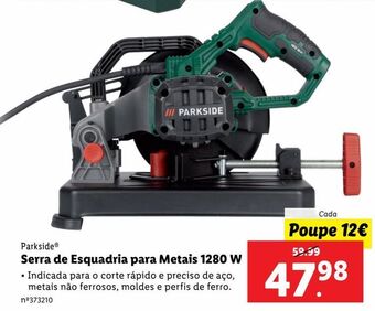 Lidl Serra parkside promoção