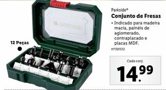 Lidl Ferramentas parkside promoção