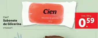 Lidl Sabonete de glicerina cien promoção