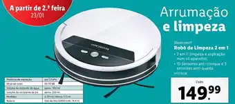 Lidl Robot de limpeza silvercrest promoção