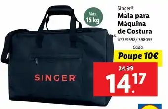 Lidl Mala singer promoção