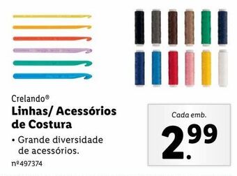 Lidl Costura promoção