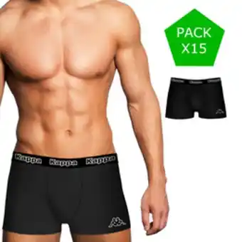 Sport Zone Pack 15 cuecas kappa variadas promoção