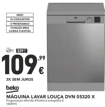 Radio Popular Beko Máquina Lavar Louça promoção