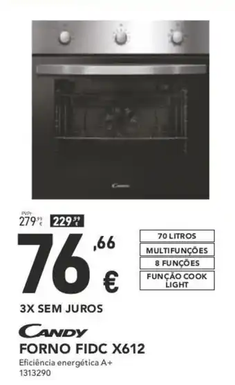 Radio Popular Candy Forno FIDC promoção