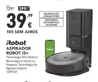 Radio Popular Robot Aspirador Robot I3+ promoção