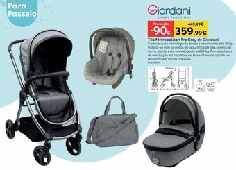 Prénatal - trio metropolitan pro grey de giordani