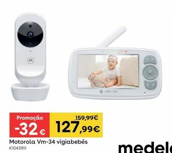 Vigiabebés vm34 - motorola