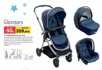 Toys R Us Giordani - trio metropolitan pro azul promoção