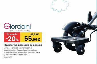 Toys R Us Giordani - plataforma traseira portátil para carrinho de bebé promoção