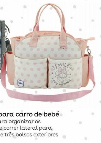 Toys R Us Disney - minnie mouse - saco para carro de bebé promoção