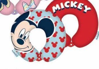 Mickey mouse - almofada de pescoço (vários modelos)