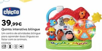 Toys R Us Chicco - quinta interativa bilingue promoção