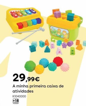 Toys R Us Baby smile - a minha primeira caixa de atividades promoção
