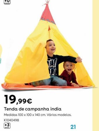 Toys R Us Sun & sport - tenda de campanha india promoção