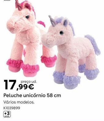 Ami plush - peluche unicórnio (vários modelos)