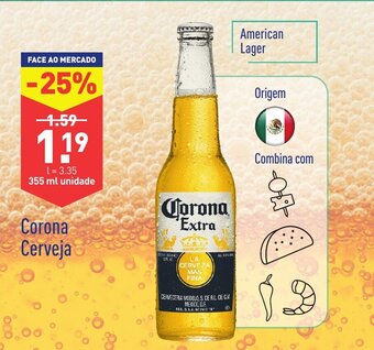 ALDI Corona Cerveja 355ml promoção