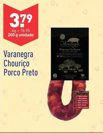 ALDI Varanegara Chouriço Porco Preto 200g promoção