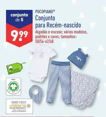 Pocopiano Conjunto para Recém-nascido