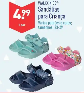 ALDI Walkx Kids Sandálias para Criança promoção
