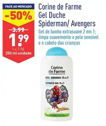 Corine de Farme Gel Duche Spiderman/Avengers 250ml
