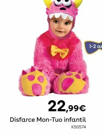 Disfarce bebé - mon-tuo 12-24 meses