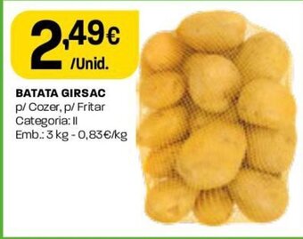 Intermarché Batata Girsac promoção