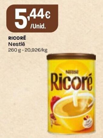 Intermarché Ricoré Nestlé 260g promoção