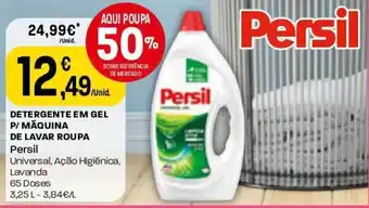 Intermarché Detergente em Gel p/ Máquina de Lavar Roupa Persil promoção