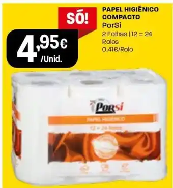 Papel Higiénico Compato PorSi