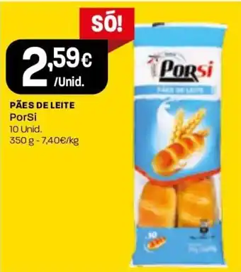 Intermarché Pães de Leite PorSi 350g promoção