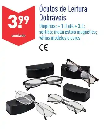 ALDI Óculos de Leitura Dobráveis promoção