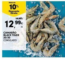 Continente Bom dia Camarão promoção
