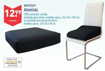 ALDI Almofada 40x40x10cm promoção