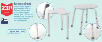 ALDI Banco para Duche 150kg promoção