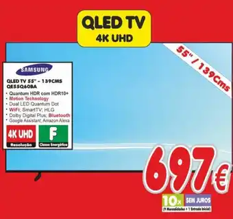 BragaJAV Samsung Qled TV 55" promoção