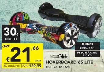 Radio Popular Urban Glide Hoverboard 65 Lite promoção